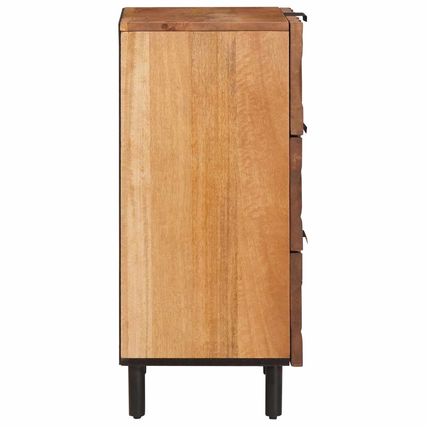Sideboard Acacia Brown Finish 40 x 33 x 75 cm Solid Mango Wood