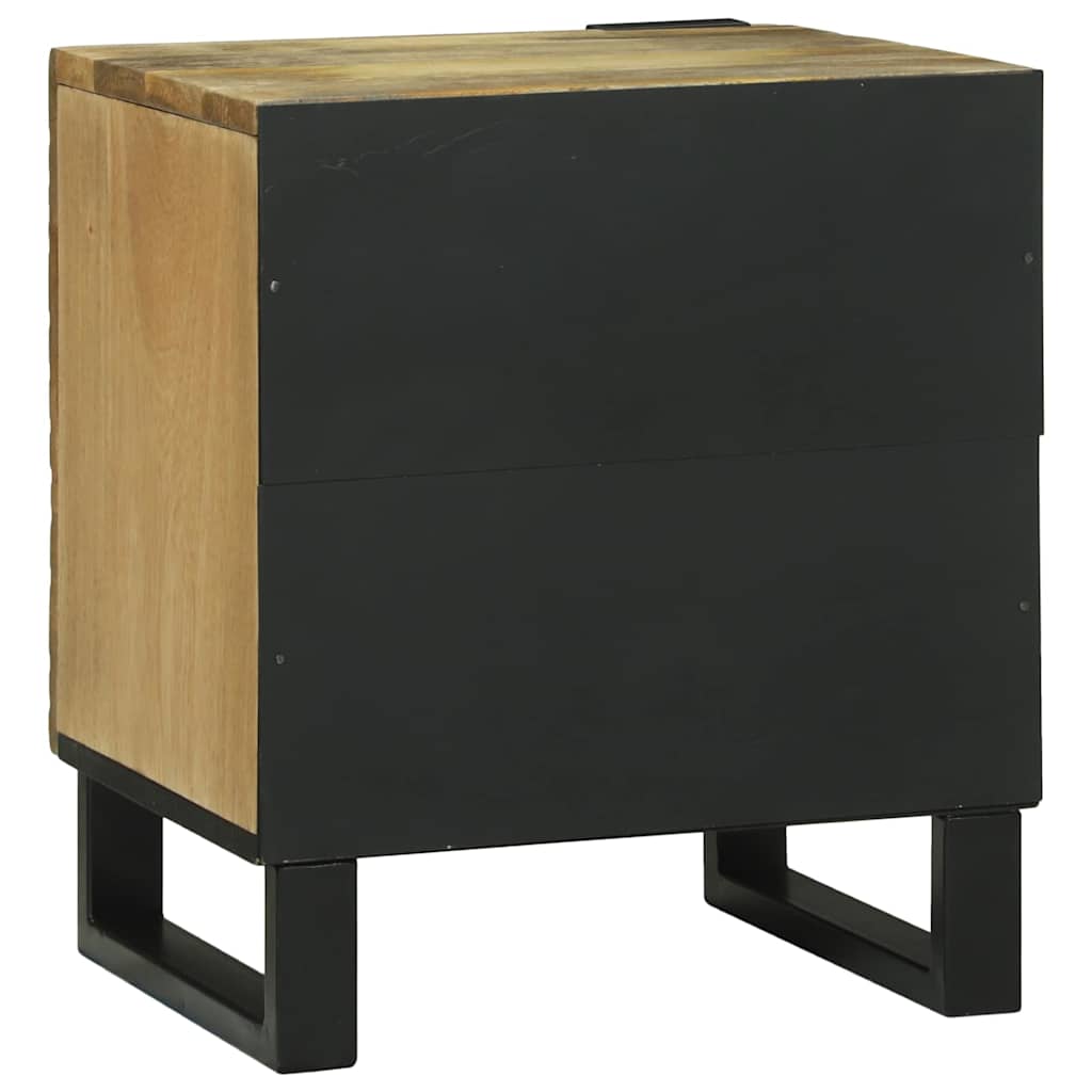 Bedside Cabinet Natural 40 x 33 x 46 cm Engineered Wood