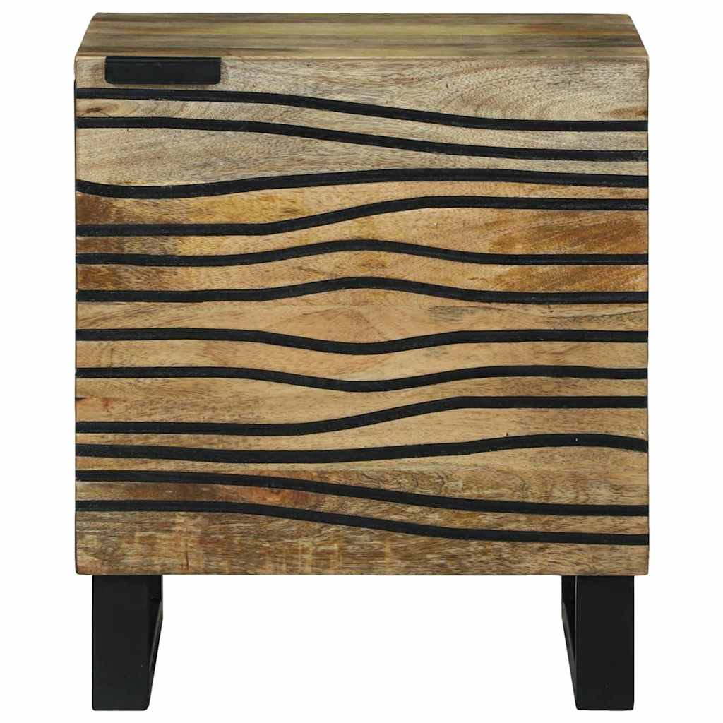 Bedside Cabinet Natural 40 x 33 x 46 cm Engineered Wood