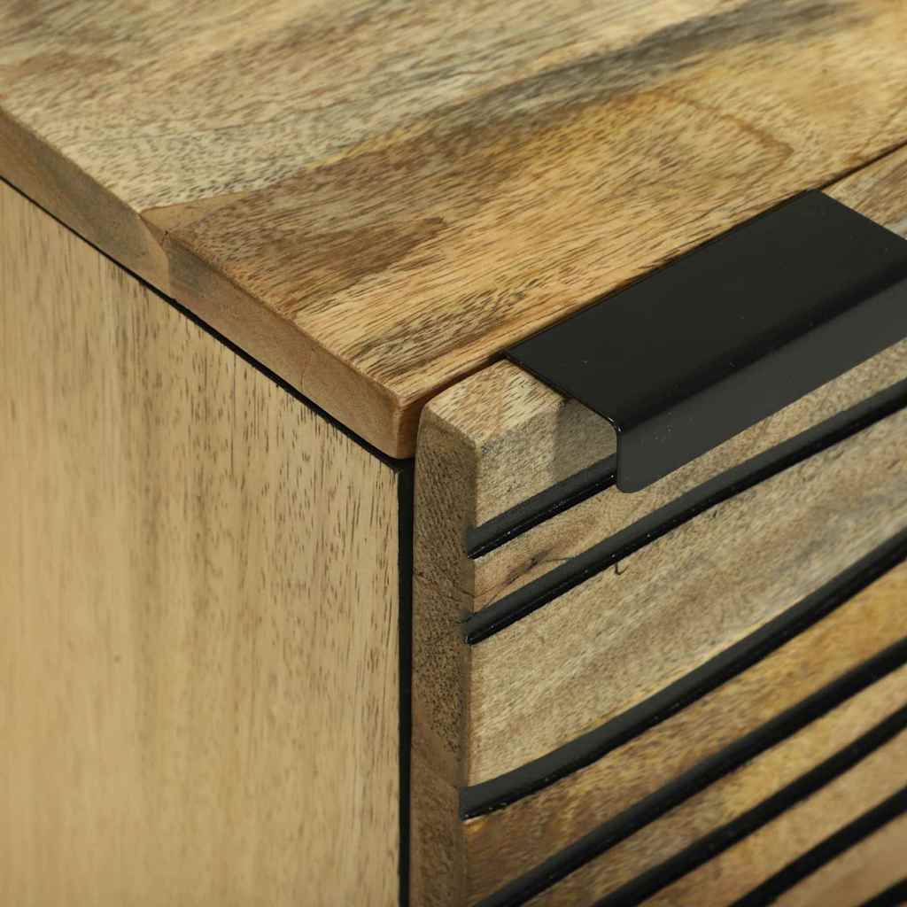 Bedside Cabinet 2 pcs Natural 40 x 33 x 46 cm Engineered Wood