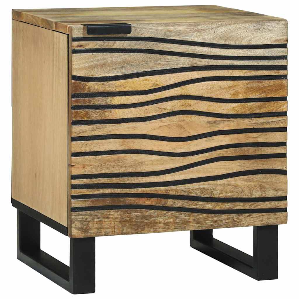 Bedside Cabinet 2 pcs Natural 40 x 33 x 46 cm Engineered Wood