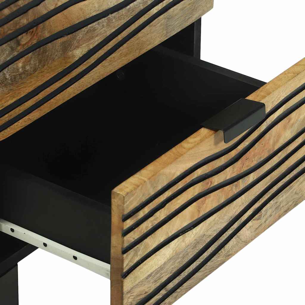 Bedside Cabinet Natural 40 x 33 x 46 cm Engineered Wood