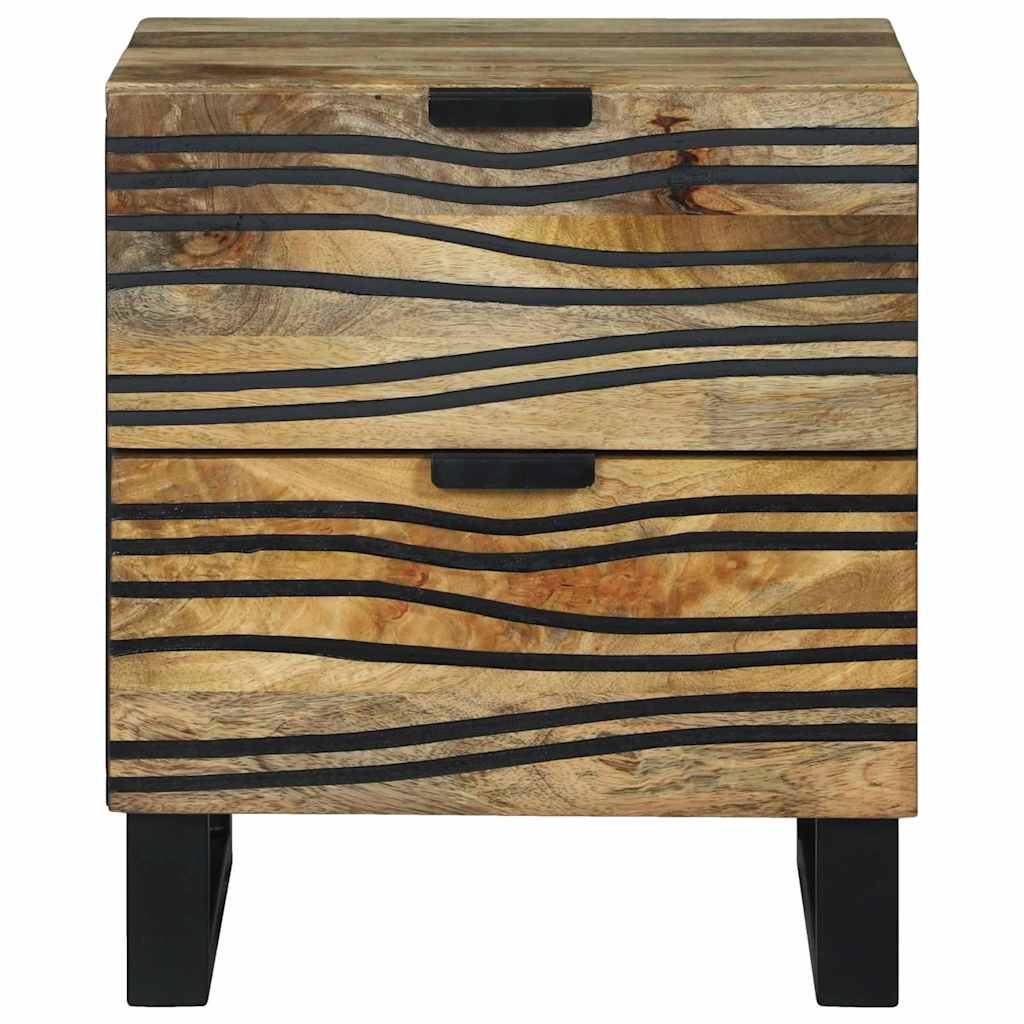 Bedside Cabinet Natural 40 x 33 x 46 cm Engineered Wood