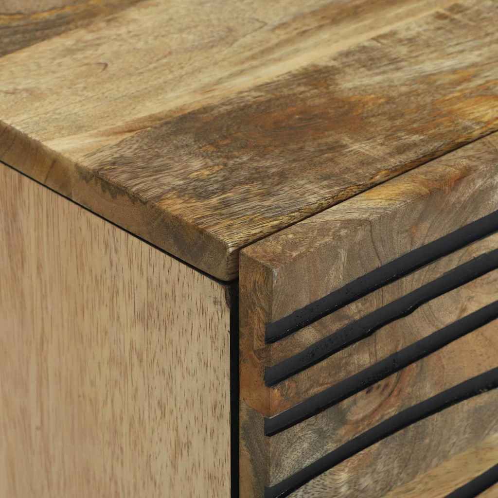 Bedside Cabinet 2 pcs Natural 40 x 33 x 46 cm Engineered Wood