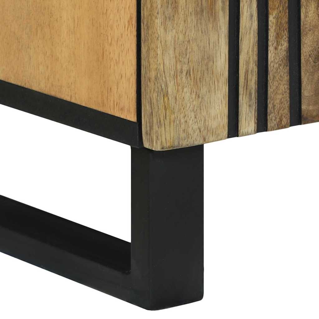 Sideboard Natural 60 x 33.5 x 75 cm Solid Mango Wood