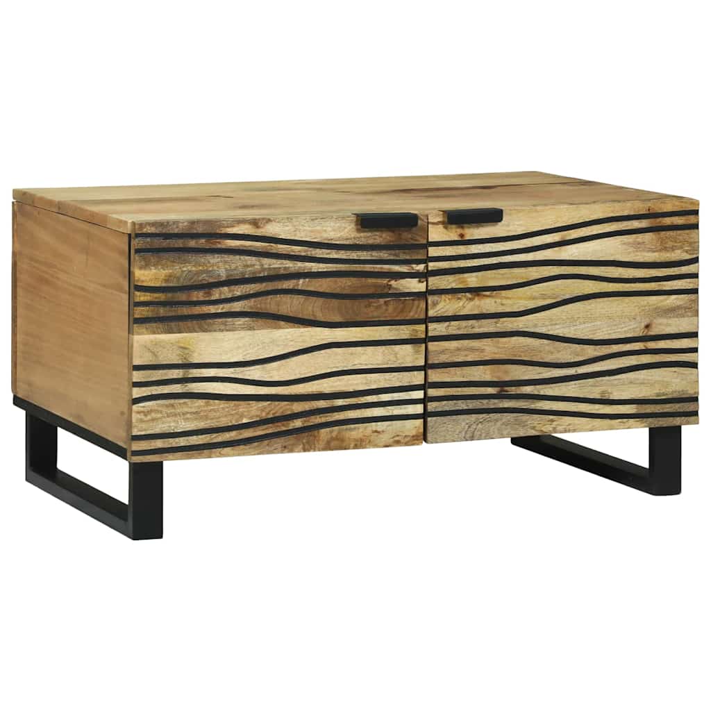 Coffee Table Natural 80 x 50 x 40 cm Engineered Wood