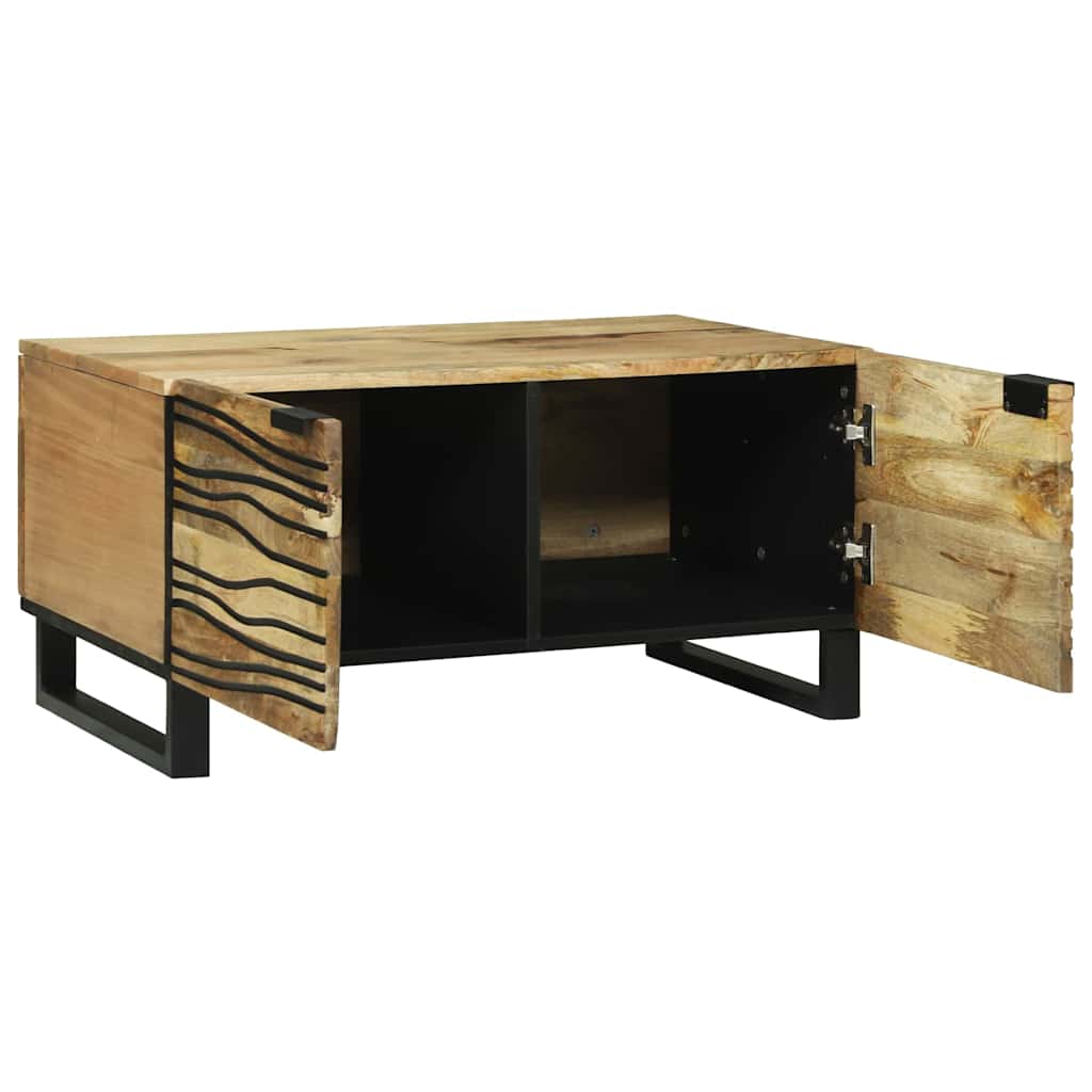 Coffee Table Natural 80 x 50 x 40 cm Engineered Wood
