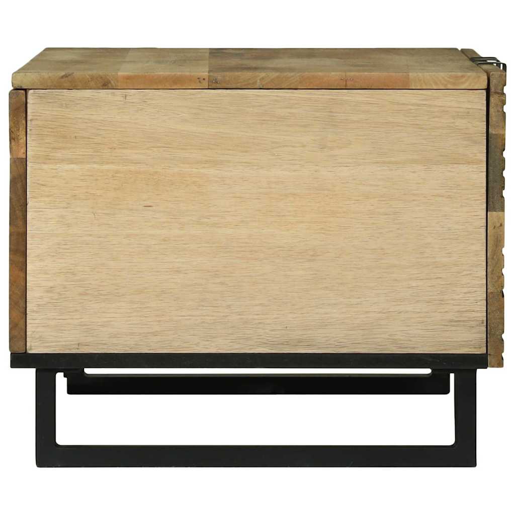 Coffee Table Natural 80 x 50 x 40 cm Engineered Wood