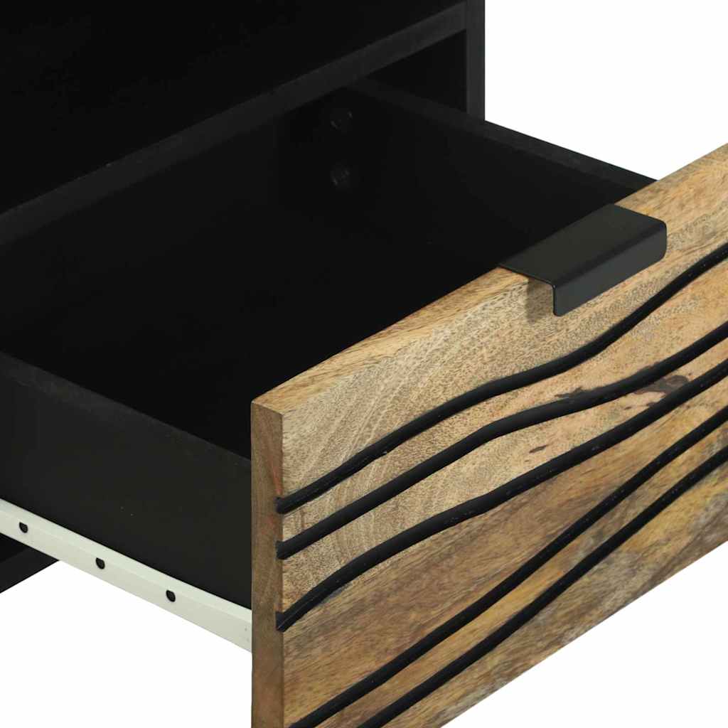 Bedside Cabinet Natural 40 x 33 x 46 cm Engineered Wood