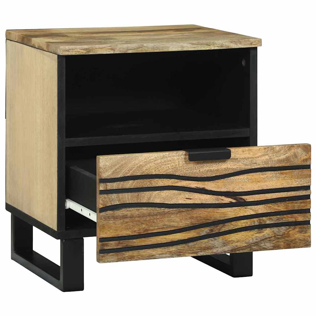 Bedside Cabinet Natural 40 x 33 x 46 cm Engineered Wood