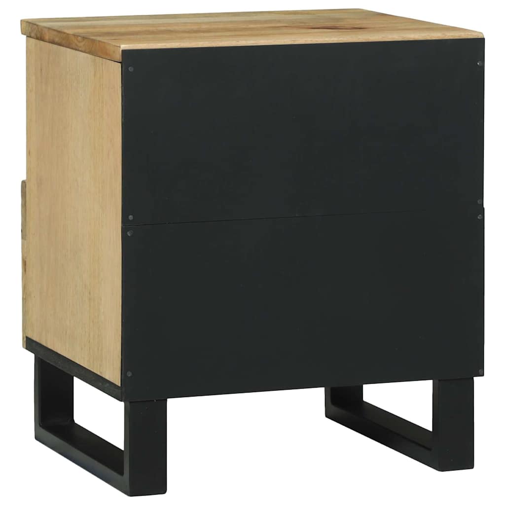Bedside Cabinet 2 pcs Natural 40 x 33 x 46 cm Engineered Wood