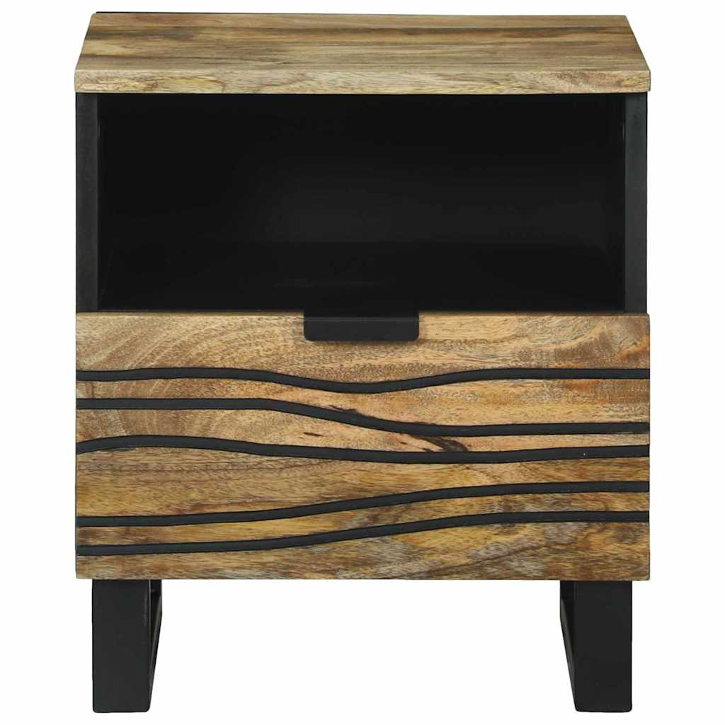 Bedside Cabinet 2 pcs Natural 40 x 33 x 46 cm Engineered Wood