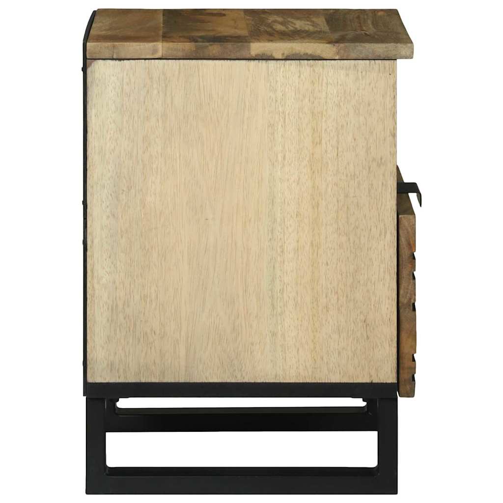 Bedside Cabinet 2 pcs Natural 40 x 33 x 46 cm Engineered Wood