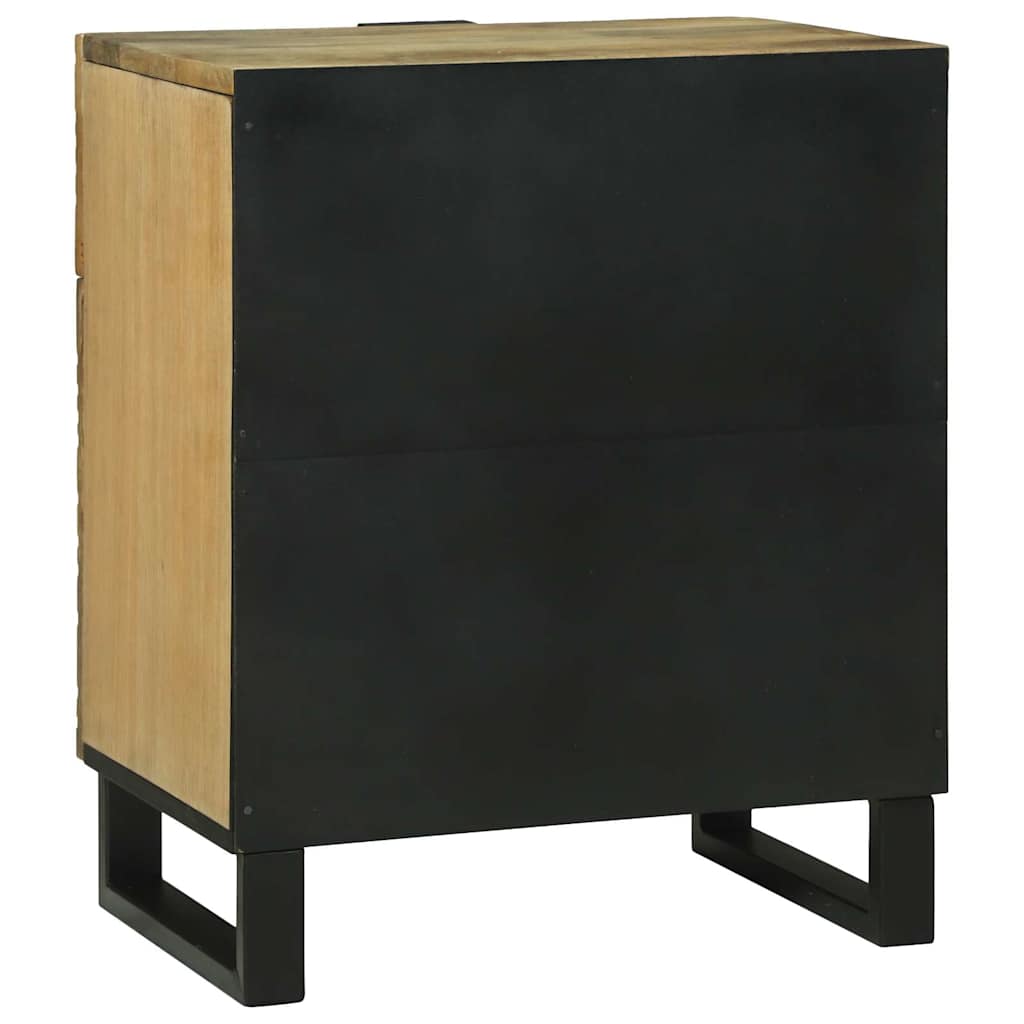 Bedside Cabinet Natural 50 x 33 x 60 cm Engineered Wood