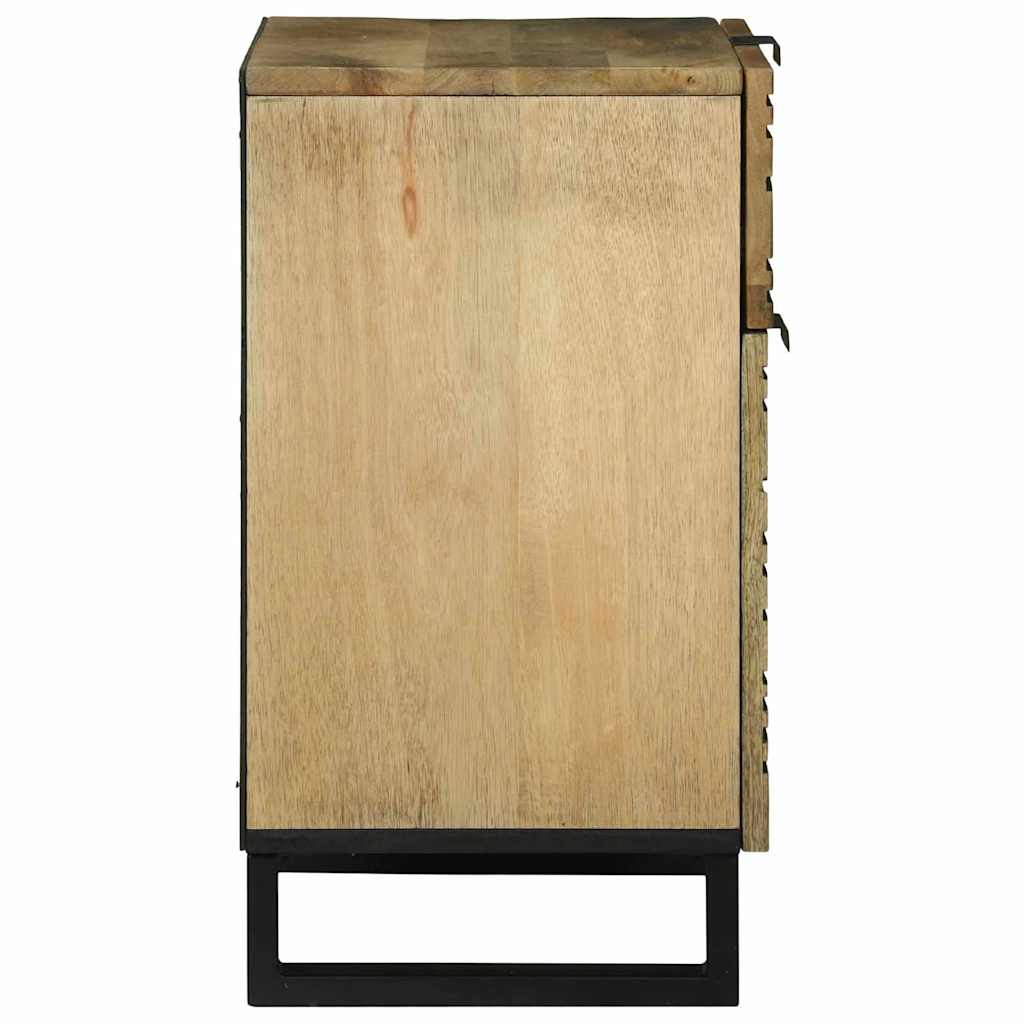 Bedside Cabinet Natural 50 x 33 x 60 cm Engineered Wood