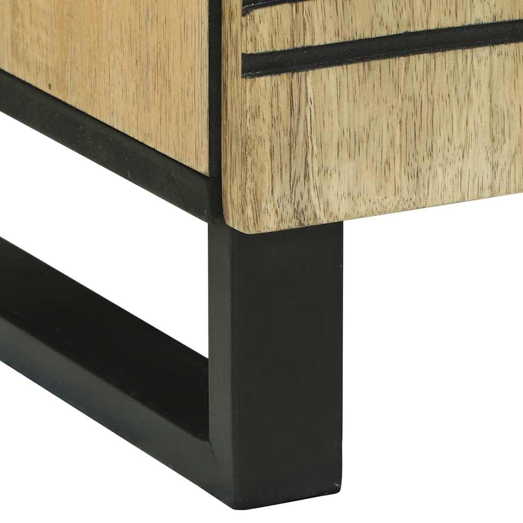 Bedside Cabinet Natural 50 x 33 x 62 cm Engineered Wood