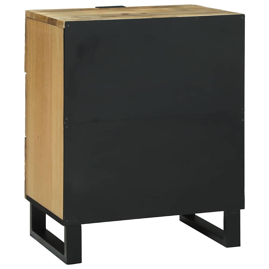 Bedside Cabinet Natural 50 x 33 x 62 cm Engineered Wood