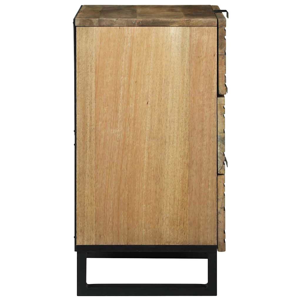 Bedside Cabinet Natural 50 x 33 x 62 cm Engineered Wood