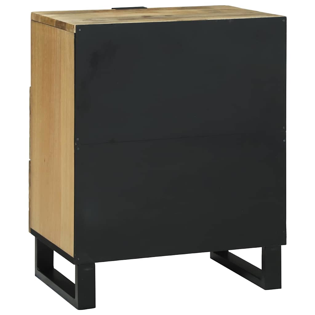 Bedside Cabinet Natural 50 x 33 x 62 cm Engineered Wood