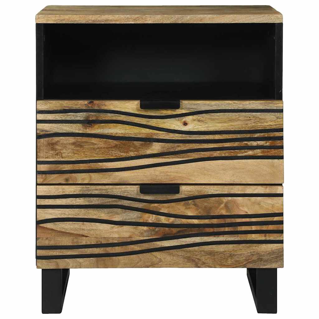Bedside Cabinet Natural 50 x 33 x 62 cm Engineered Wood