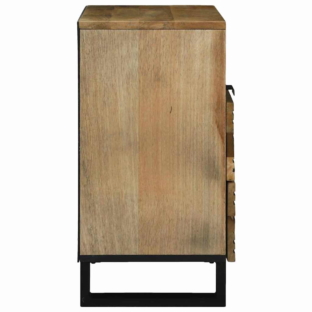 Bedside Cabinet Natural 50 x 33 x 62 cm Engineered Wood