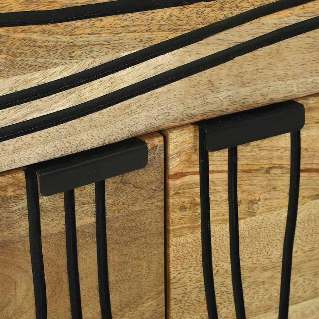 Bedside Cabinet Natural 50 x 33 x 60 cm Engineered Wood