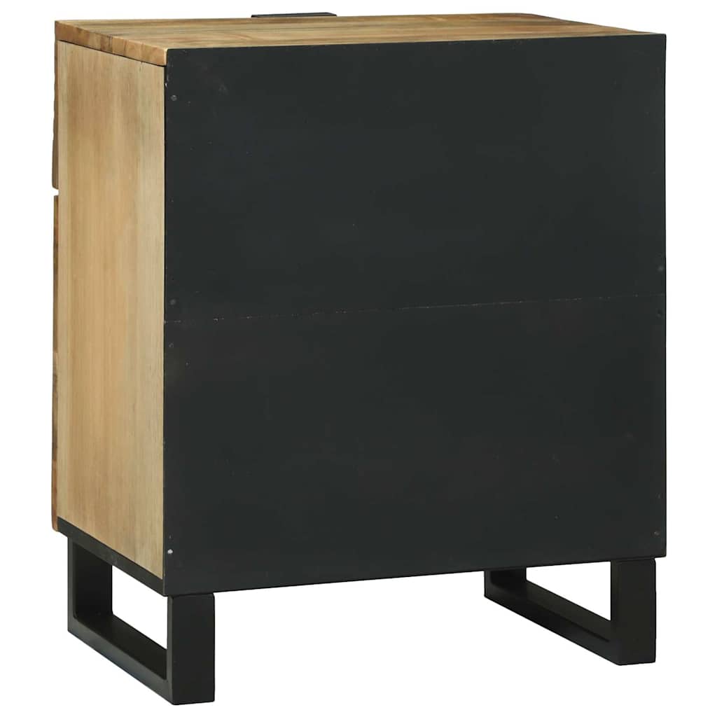 Bedside Cabinet Natural 50 x 33 x 60 cm Engineered Wood