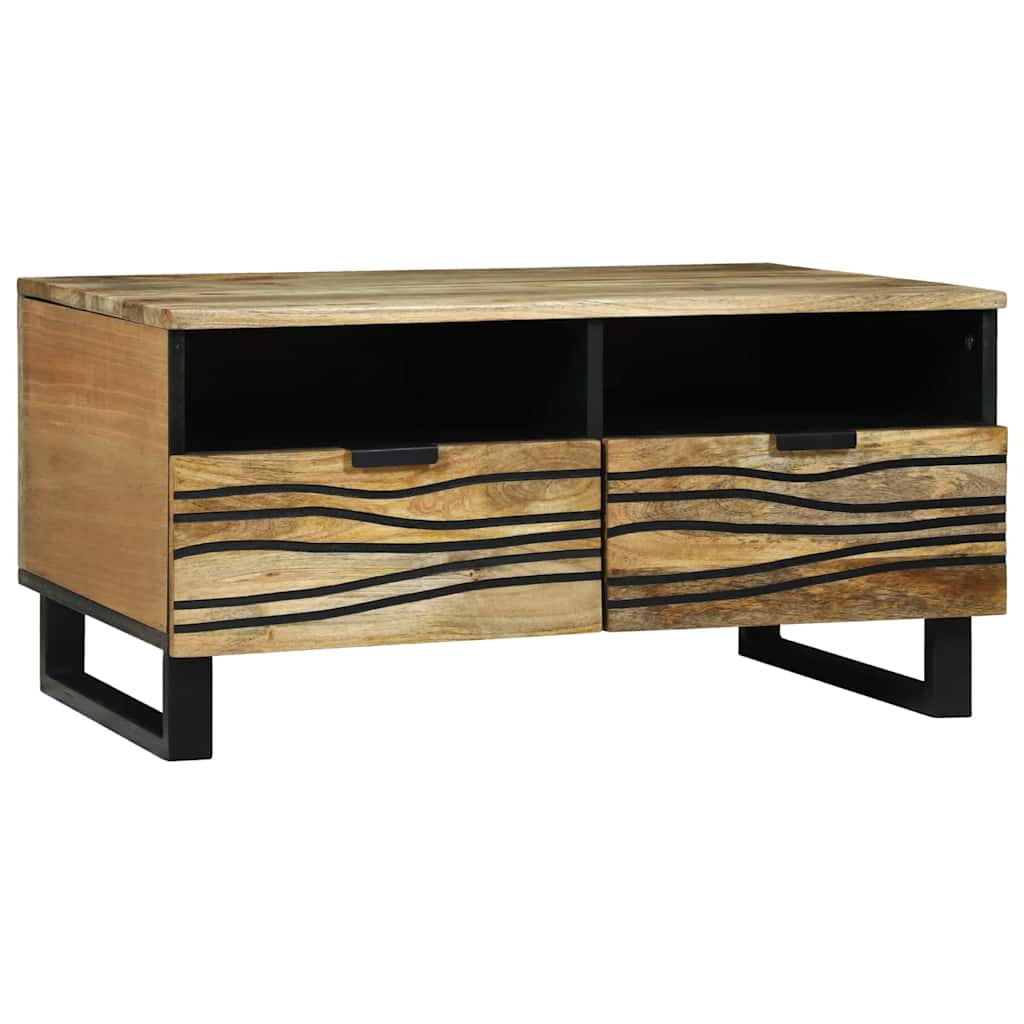 Coffee Table Natural 80 x 54 x 40 cm Engineered Wood