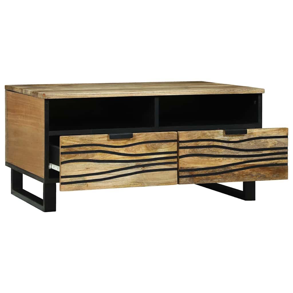 Coffee Table Natural 80 x 54 x 40 cm Engineered Wood