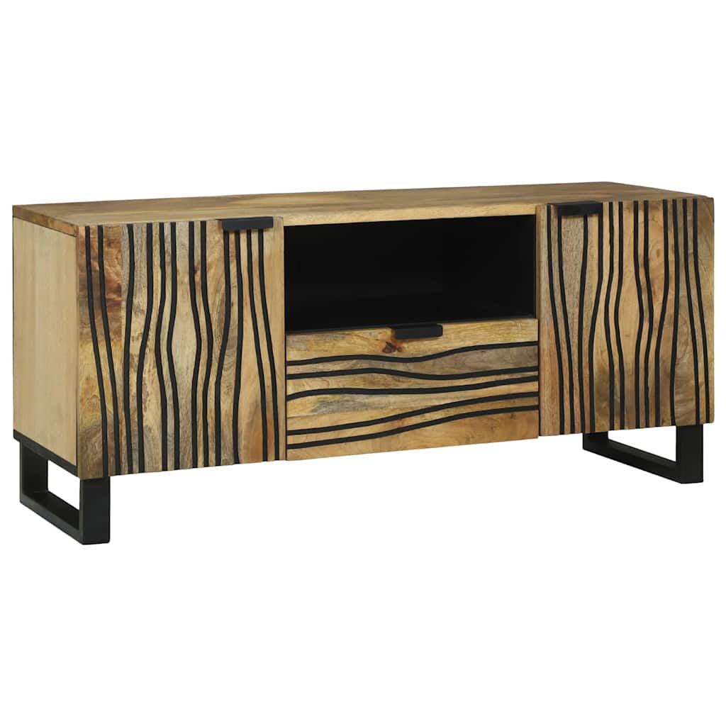 TV Units with Drawer Brown 105 x 33 x 46 cm Engineered wood