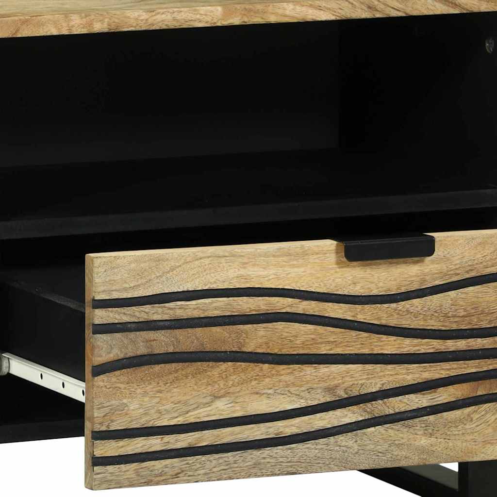 TV Units with Drawer Brown 80 x 33 x 46 cm Engineered wood