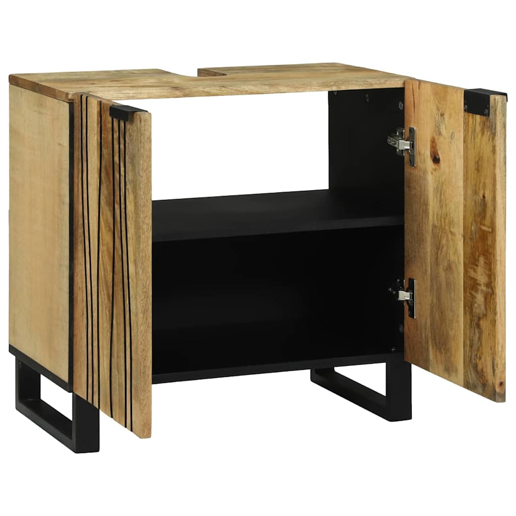Bathroom Sink Cabinet Brown 62 x 33 x 58 cm Engineered wood