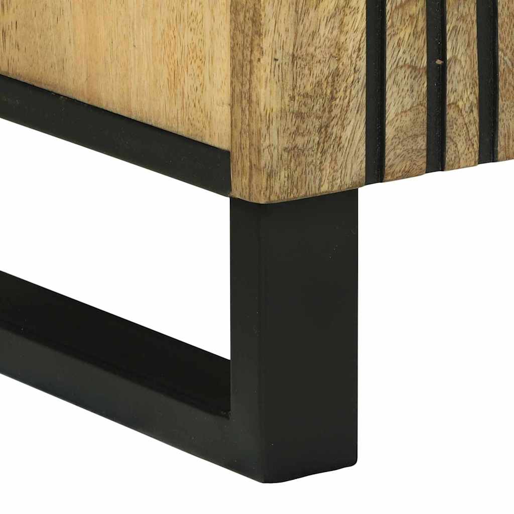 Sideboard with Drawer Brown 60 x 33 x 75 cm Solid mango wood