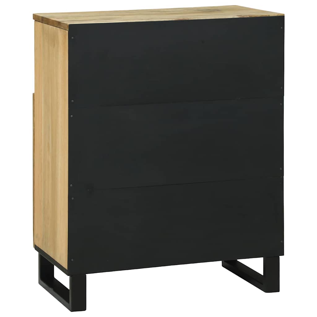 Sideboard with Drawer Brown 60 x 33 x 75 cm Solid mango wood