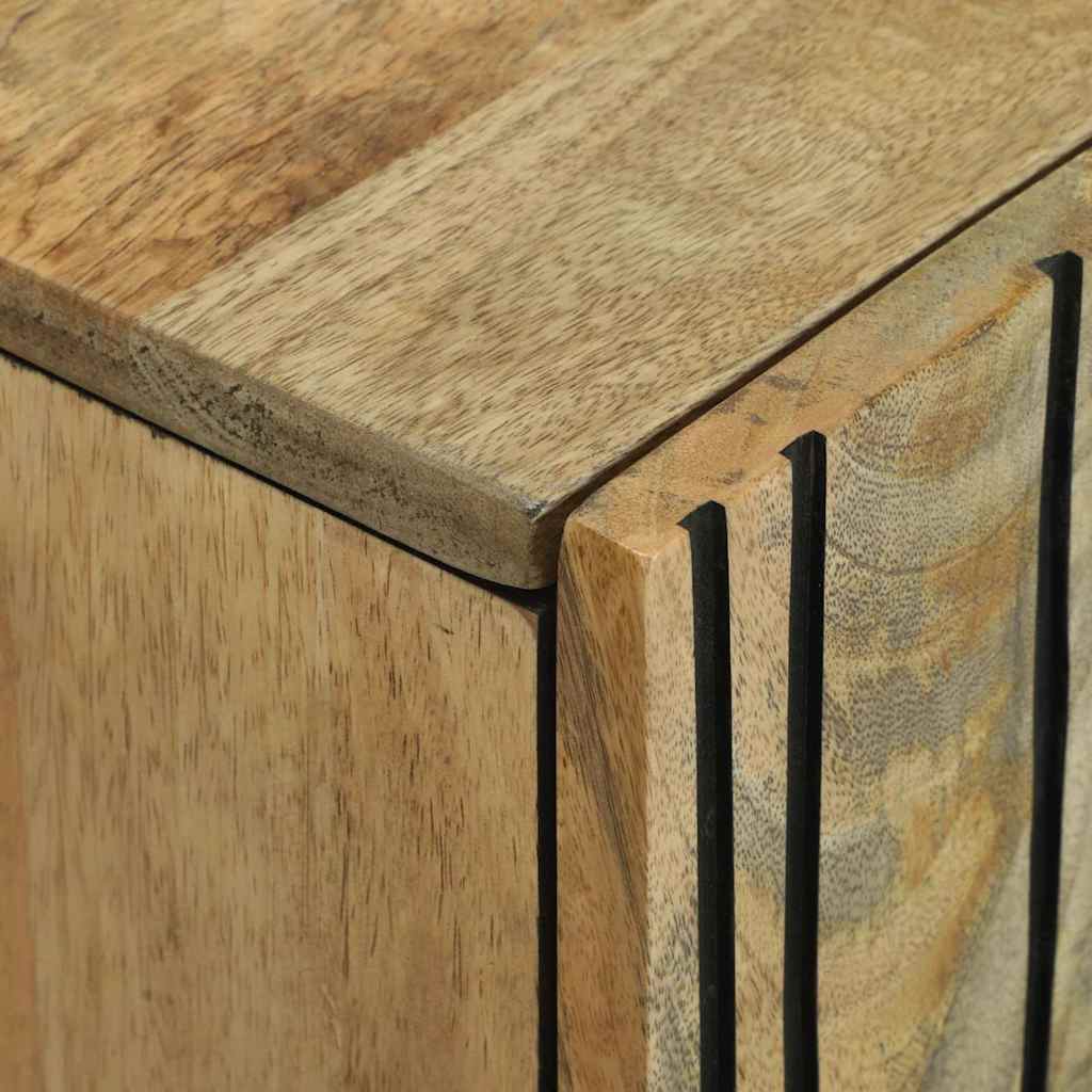 Sideboard Brown 90 x 33 x 75 cm Solid mango wood