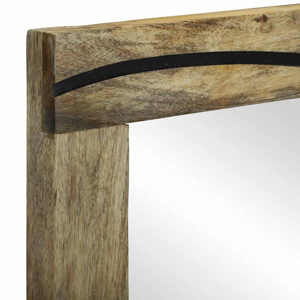 Bathroom Mirror Rectangular Natural 50 x 2.5 x 70 cm