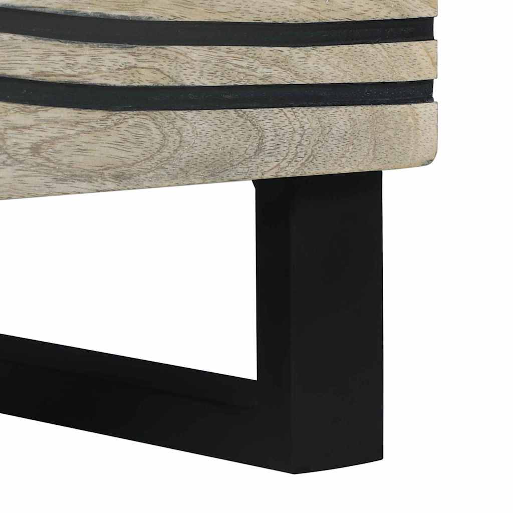 Bedside Cabinet White 40 x 33 x 46 cm Engineered Wood