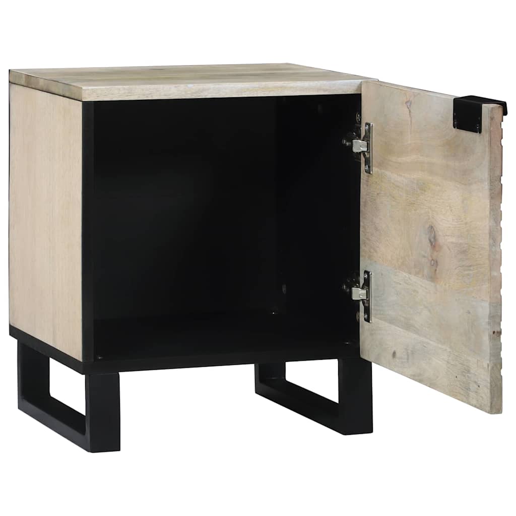 Bedside Cabinet White 40 x 33 x 46 cm Engineered Wood