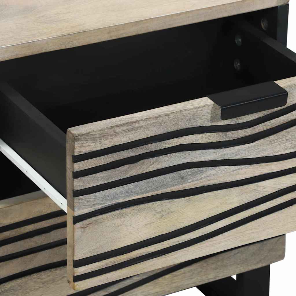 Bedside Cabinet 2 pcs White 40 x 33 x 46 cm Engineered Wood