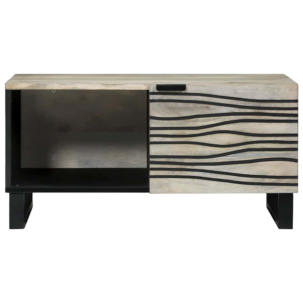 Coffee Table White 80 x 50 x 40 cm Engineered Wood