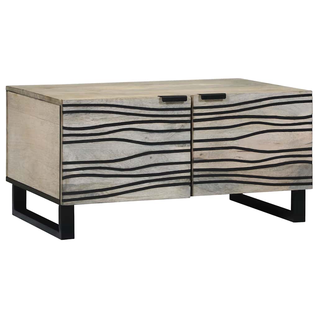 Coffee Table White 80 x 50 x 40 cm Engineered Wood
