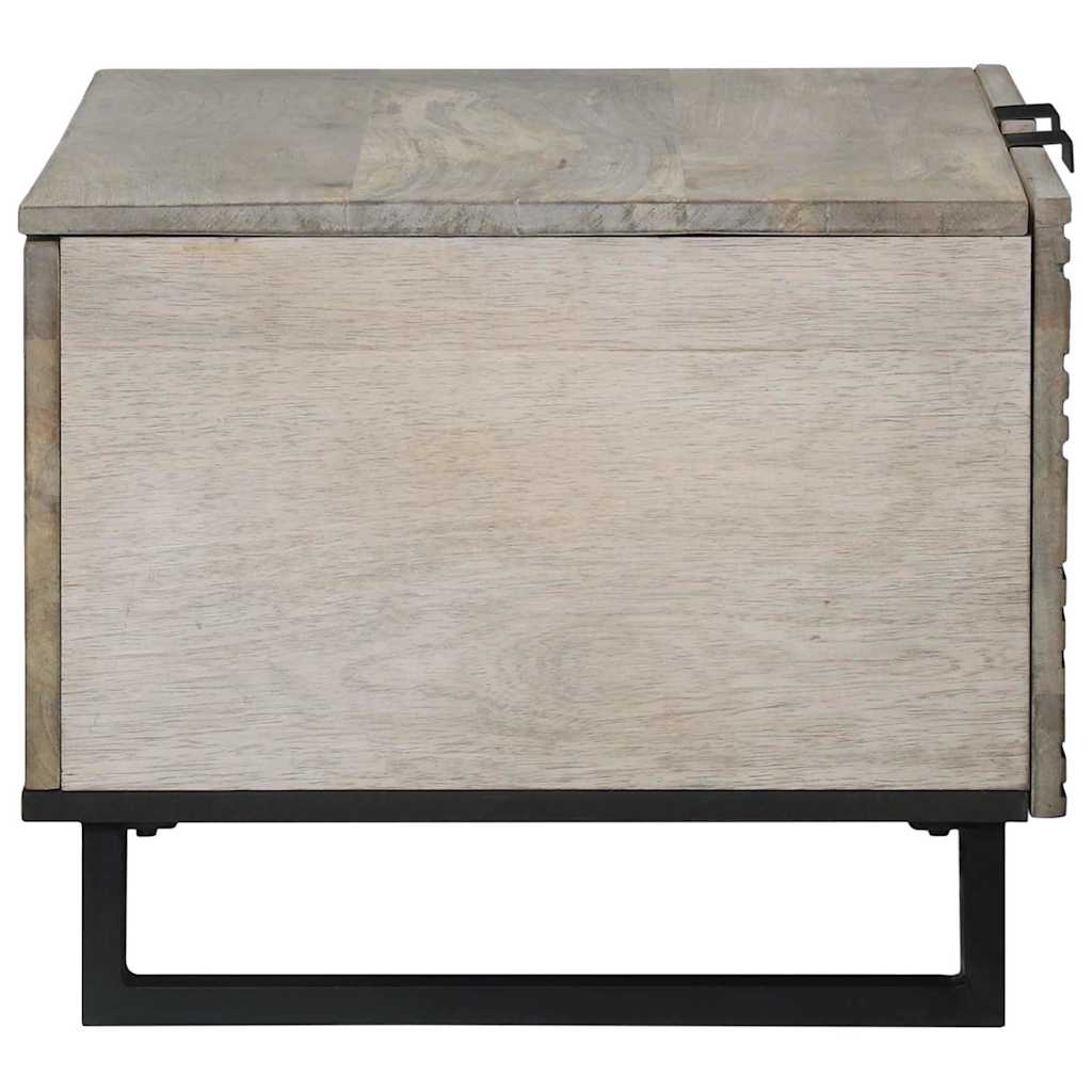 Coffee Table White 80 x 50 x 40 cm Engineered Wood