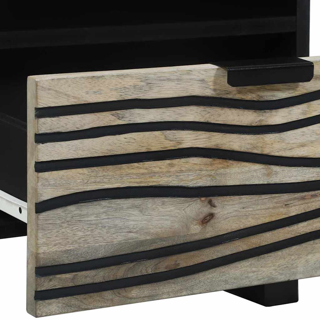 Bedside Cabinet 2 pcs White 40 x 33 x 46 cm Engineered Wood