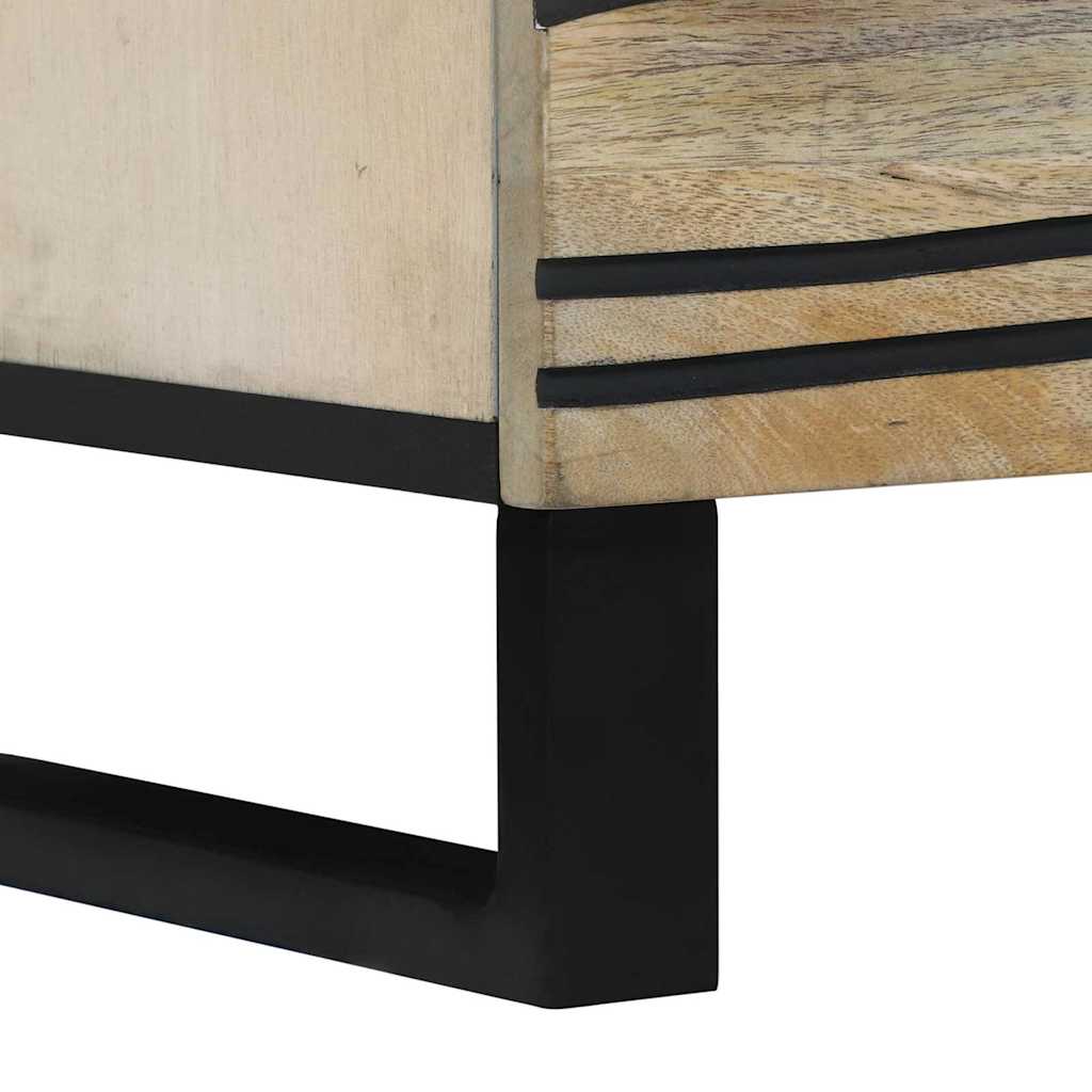 Bedside Cabinet White 50 x 33 x 62 cm Engineered Wood