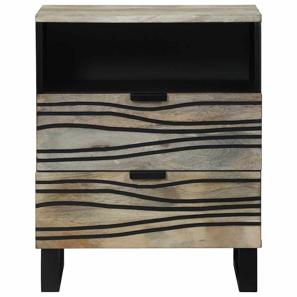 Bedside Cabinet White 50 x 33 x 62 cm Engineered Wood