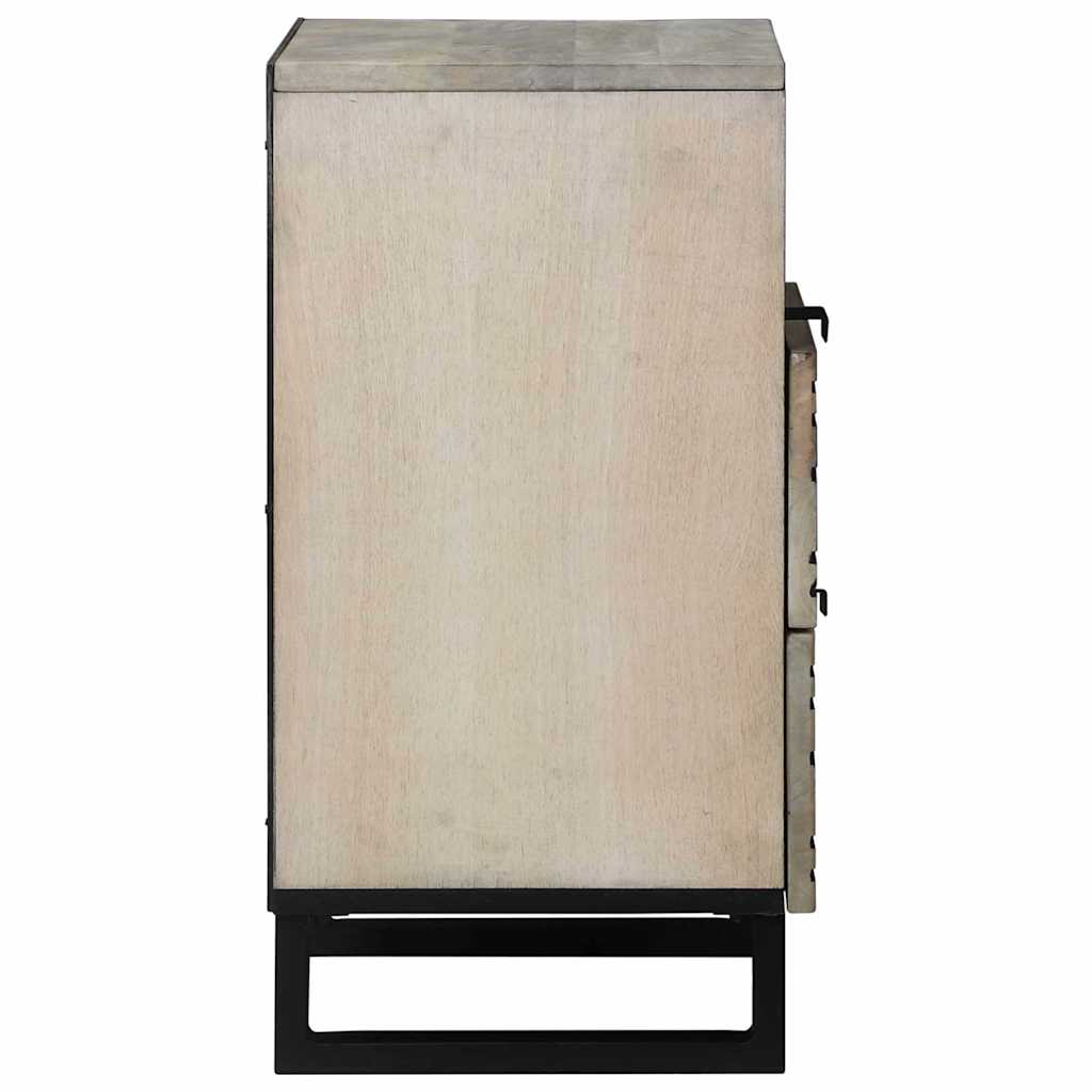 Bedside Cabinet White 50 x 33 x 62 cm Engineered Wood