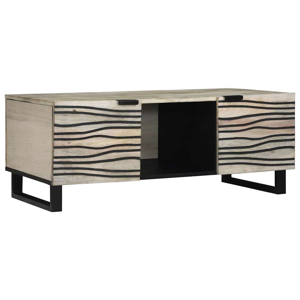 Coffee Table White 100 x 54 x 40 cm Engineered Wood