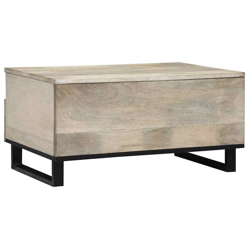Coffee Table White 80 x 54 x 40 cm Engineered Wood