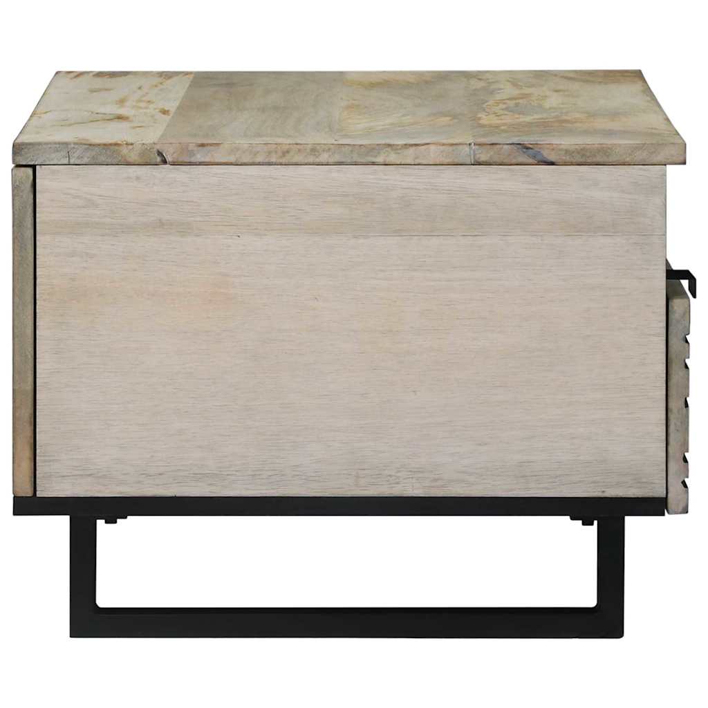 Coffee Table White 80 x 54 x 40 cm Engineered Wood