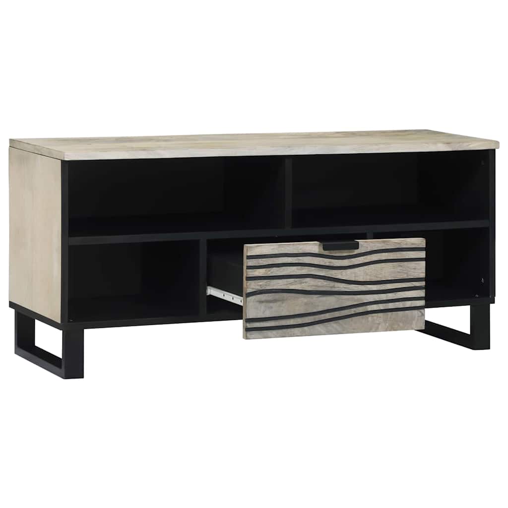 TV Units with Drawer White 105 x 33 x 46 cm Engineered wood